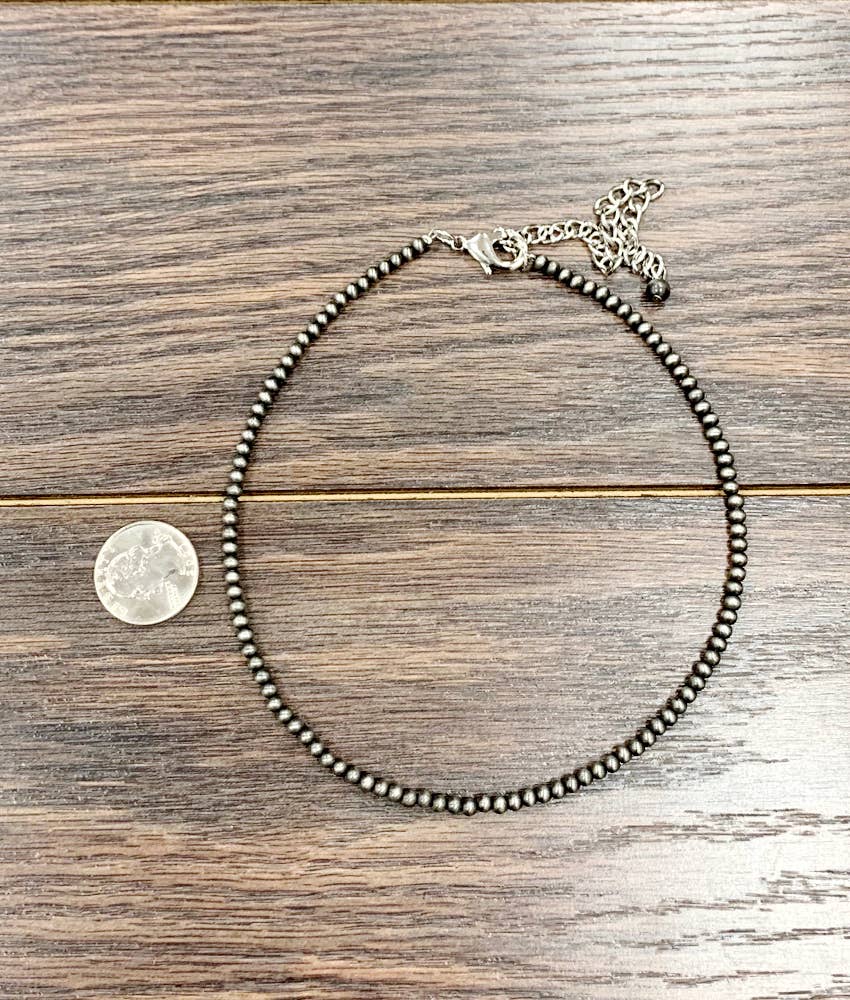 Simple Navajo Bead Necklace