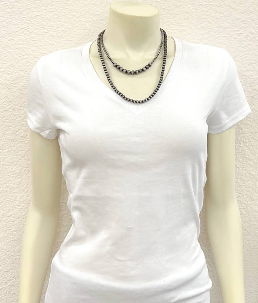 Big Cluster 2-strand Navajo Necklace