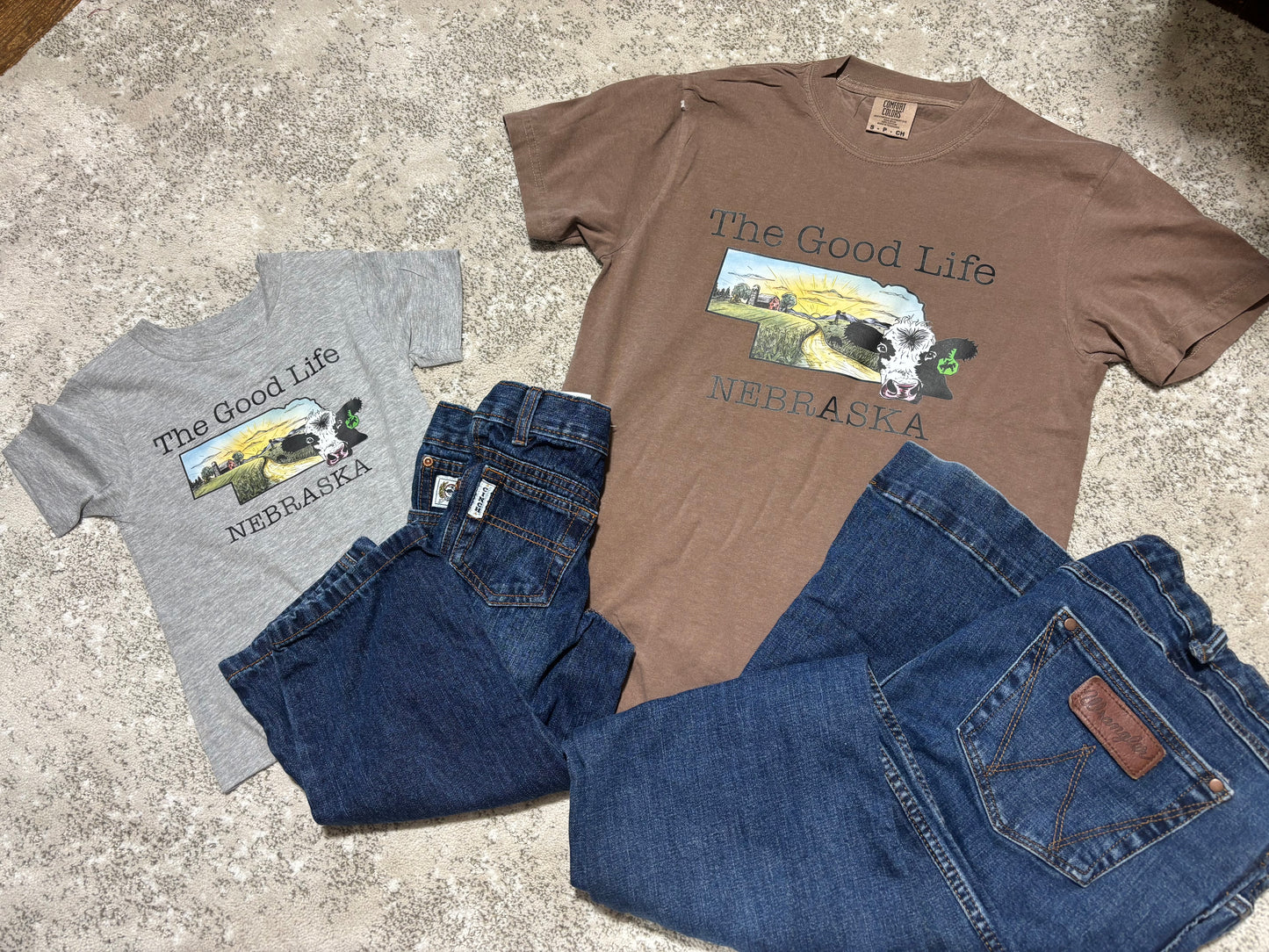 The Good Life Tee-NEBRASKA (kids)