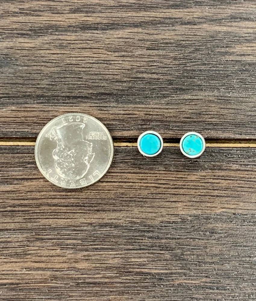 Turquoise Stud Earrings