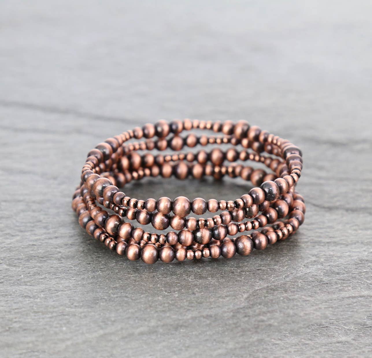 Copper Navajo Stackable Bracelets