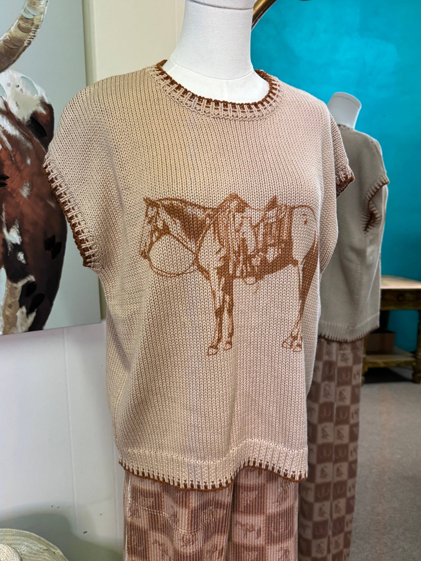 The Cowpony Sweater Vest