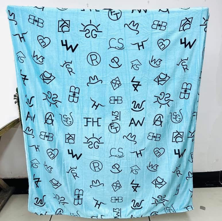 Western Themed Fleece Blankets