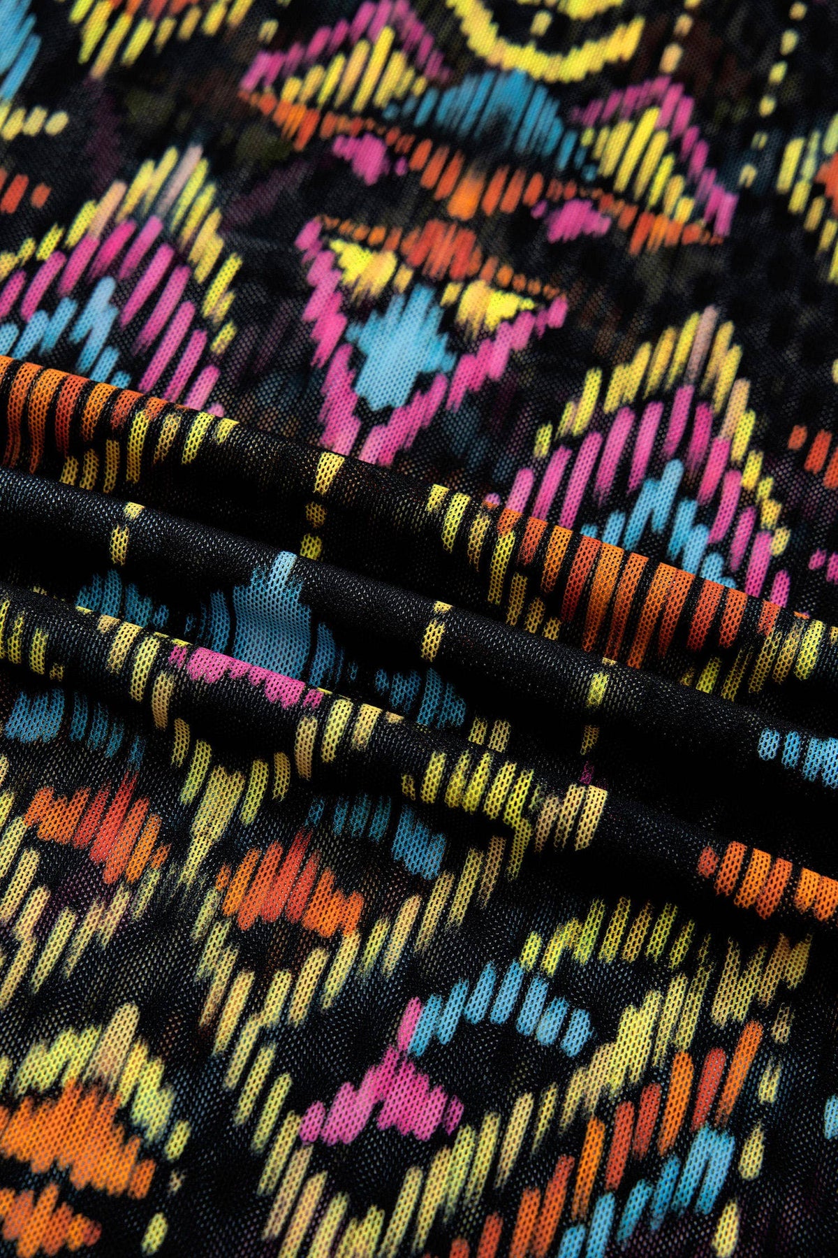 Abstract Pattern Mesh Top