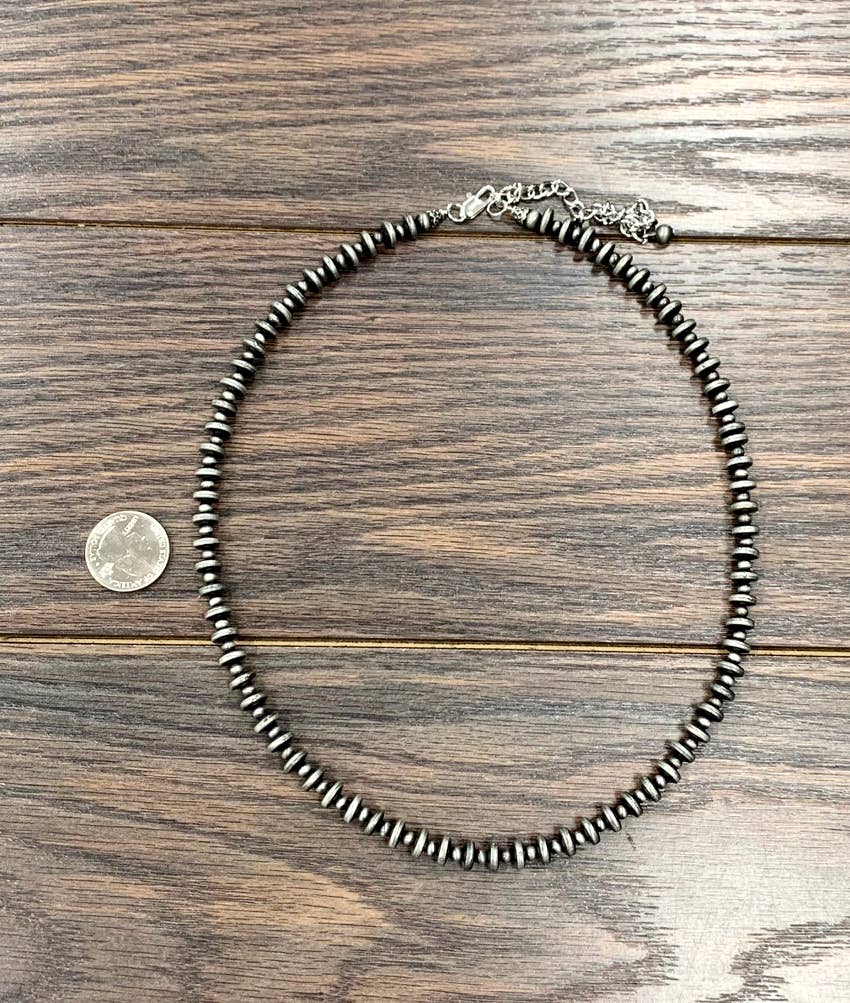 Navajo Disc Bead Necklace