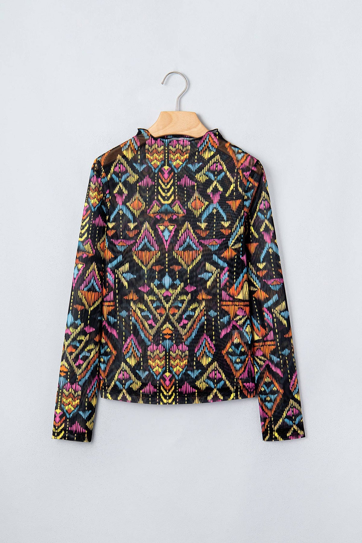 Abstract Pattern Mesh Top