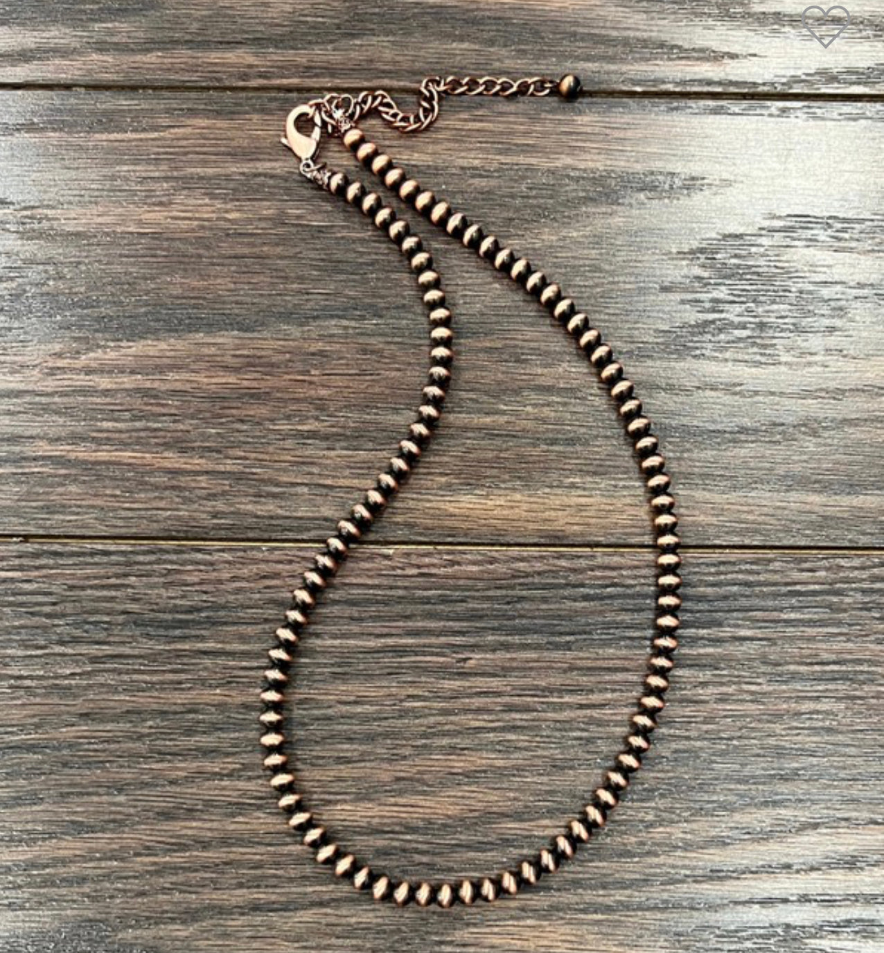 Simple Bronze Necklace