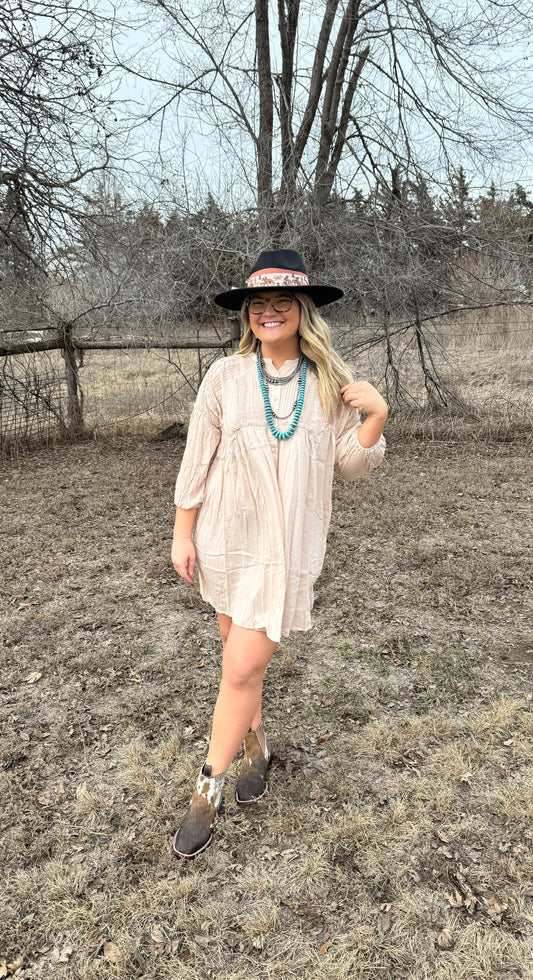 Wendi Boho Ruffle Dress