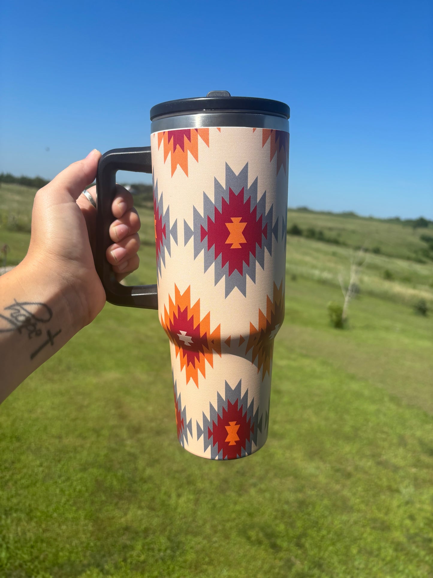 40oz. Aztec Tumblers