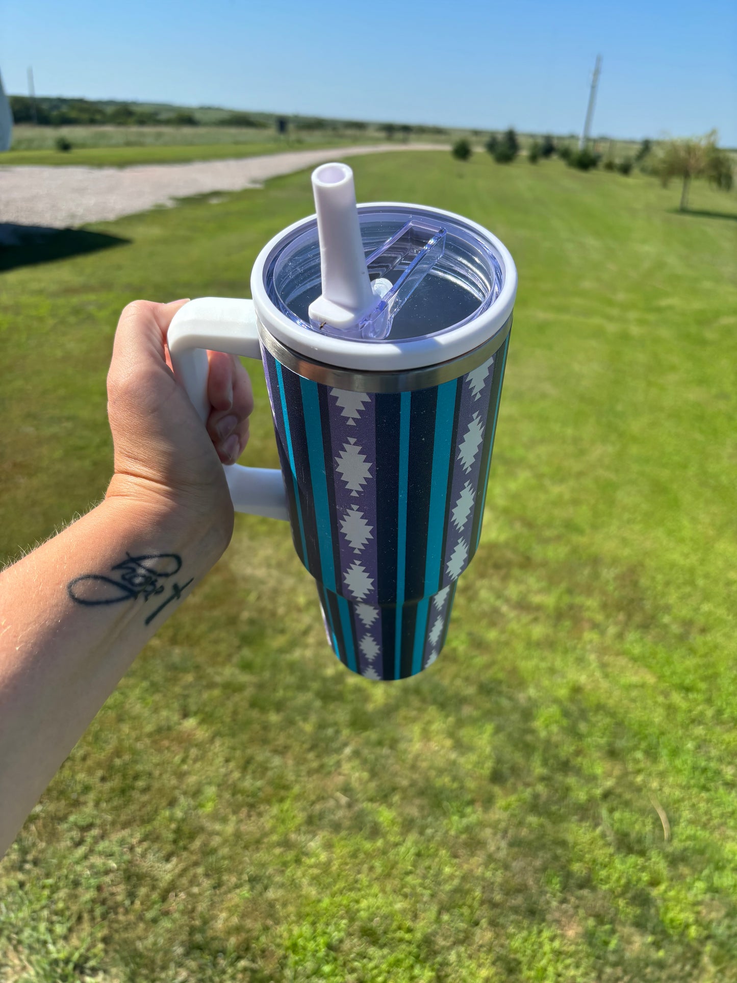 40oz. Aztec Tumblers