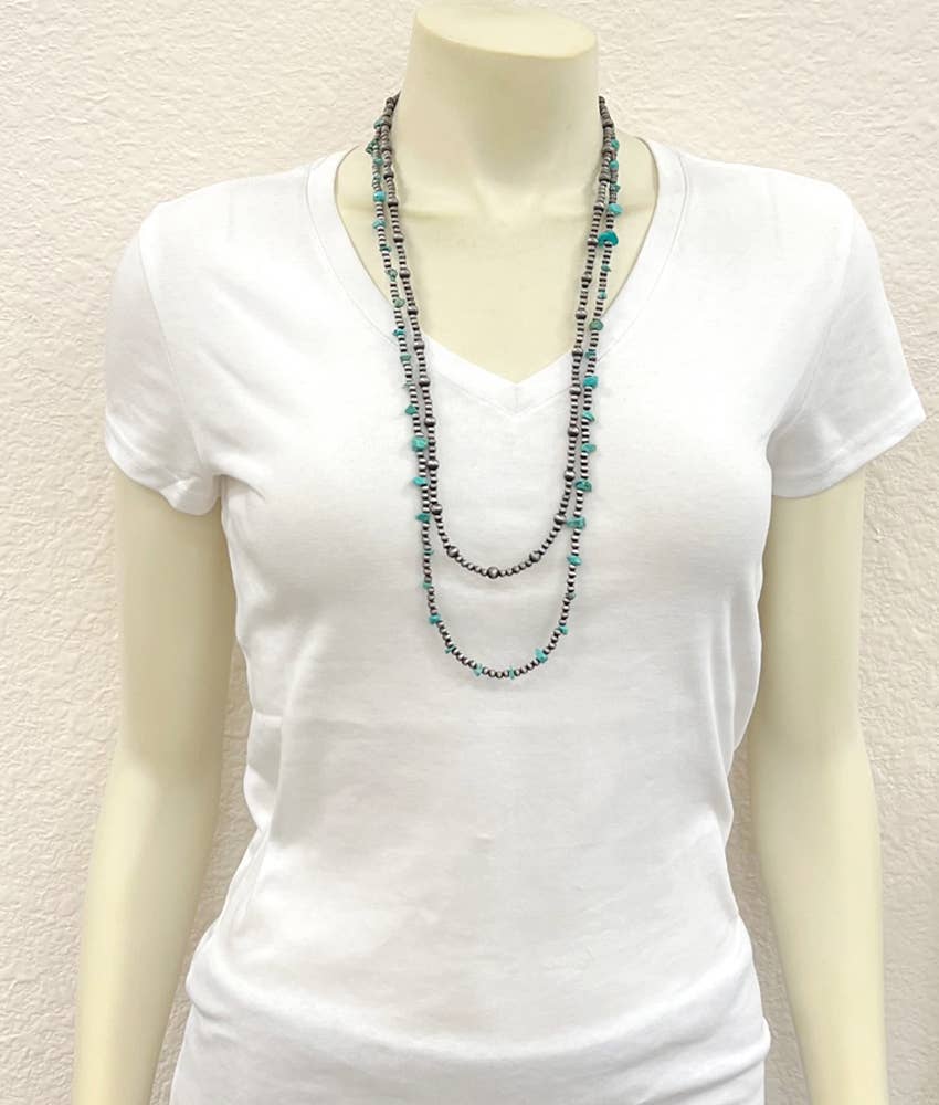Navajo Bead, Turquoise Necklace