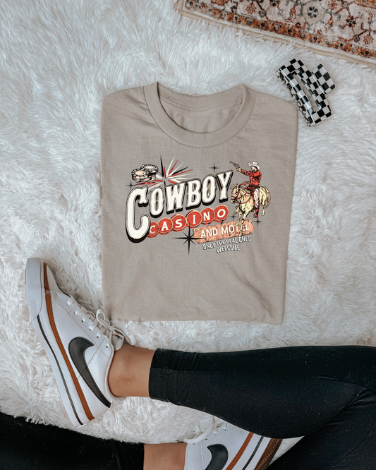 Cowboy Casino Graphic Tee