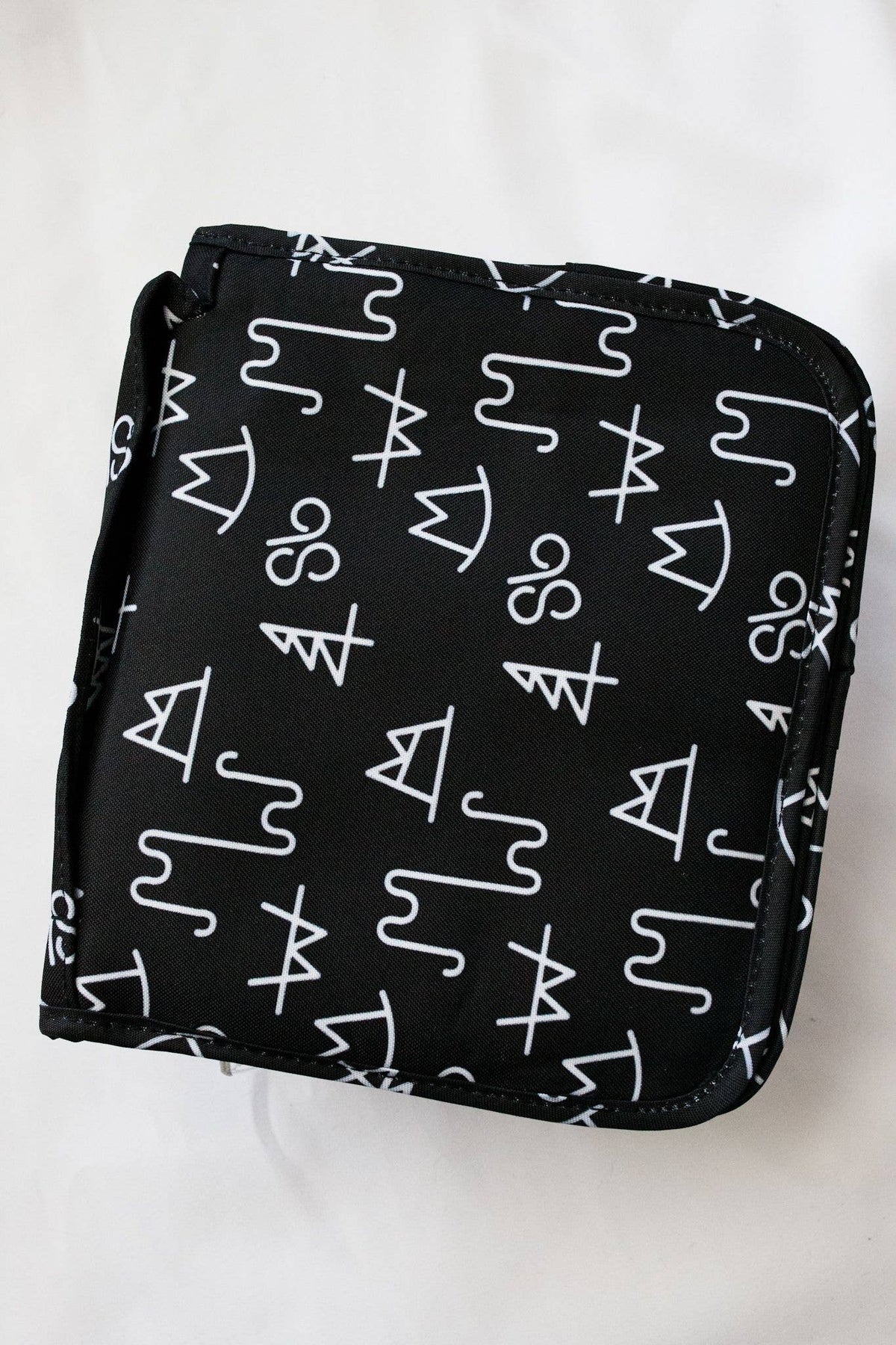 Black Brand Hanging Tote