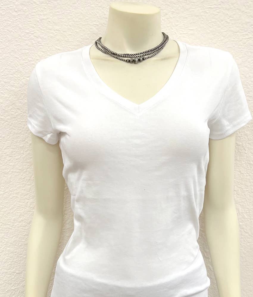 Three Strand Navajo Big Bead Necklace