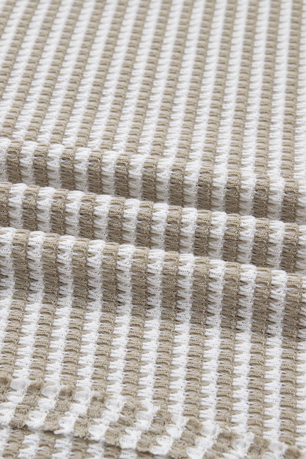 Plus Size Stripe Knit Sweater