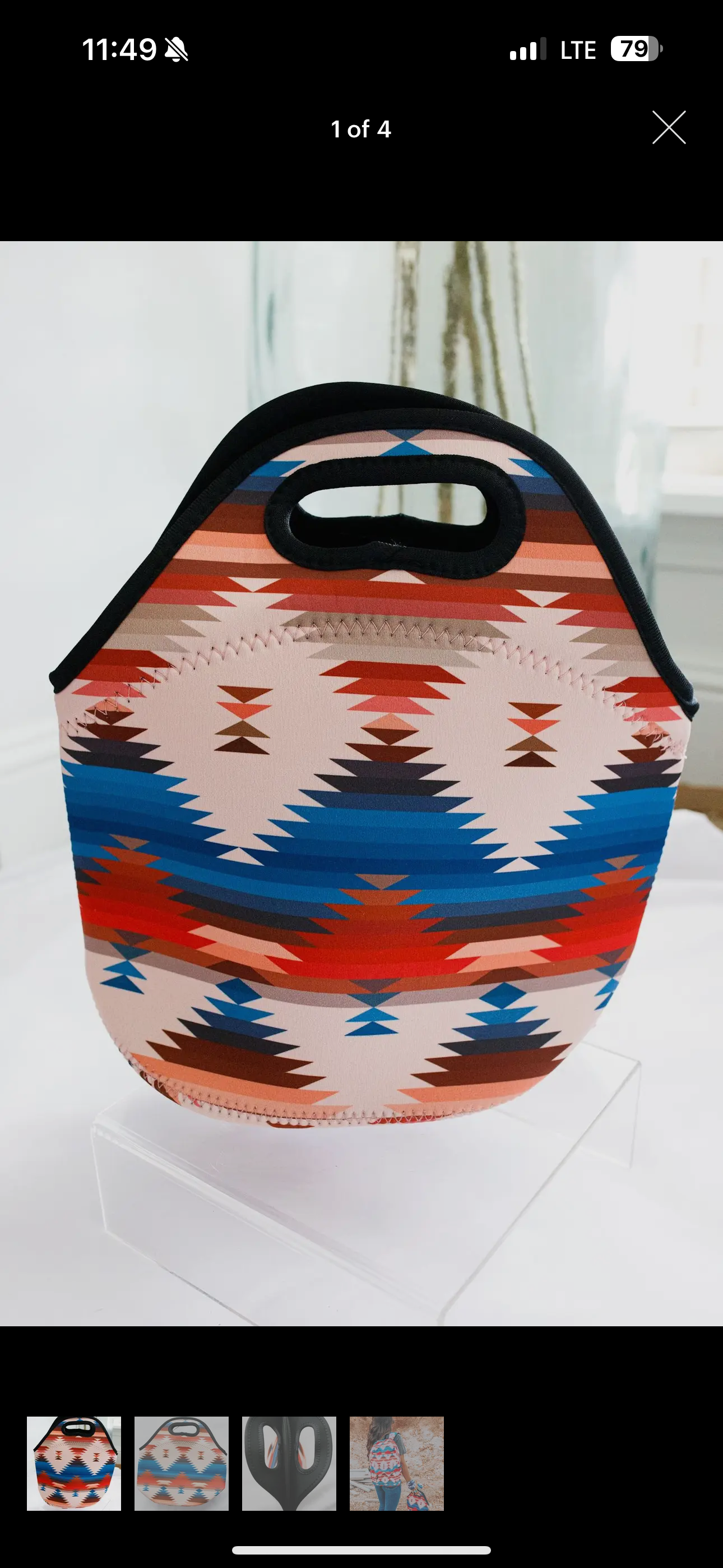 Neoprene Lunch Tote