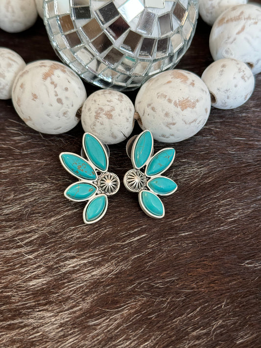 Turquoise Stud Earrings