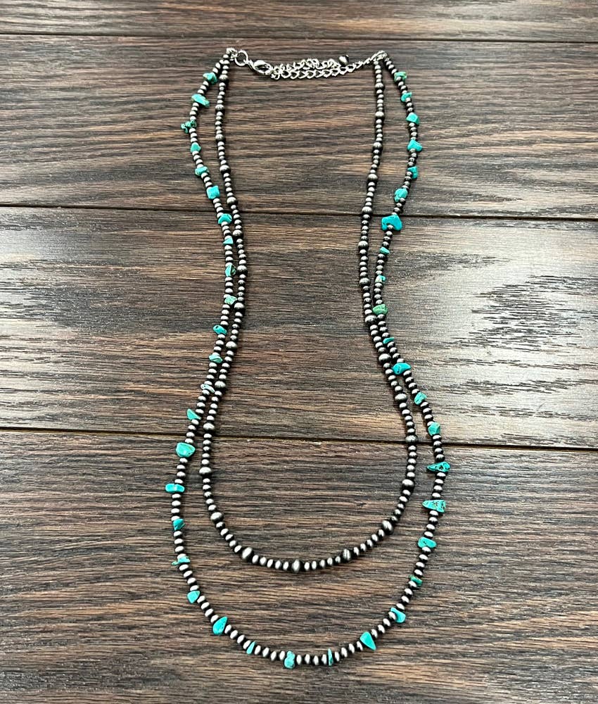 Navajo Bead, Turquoise Necklace