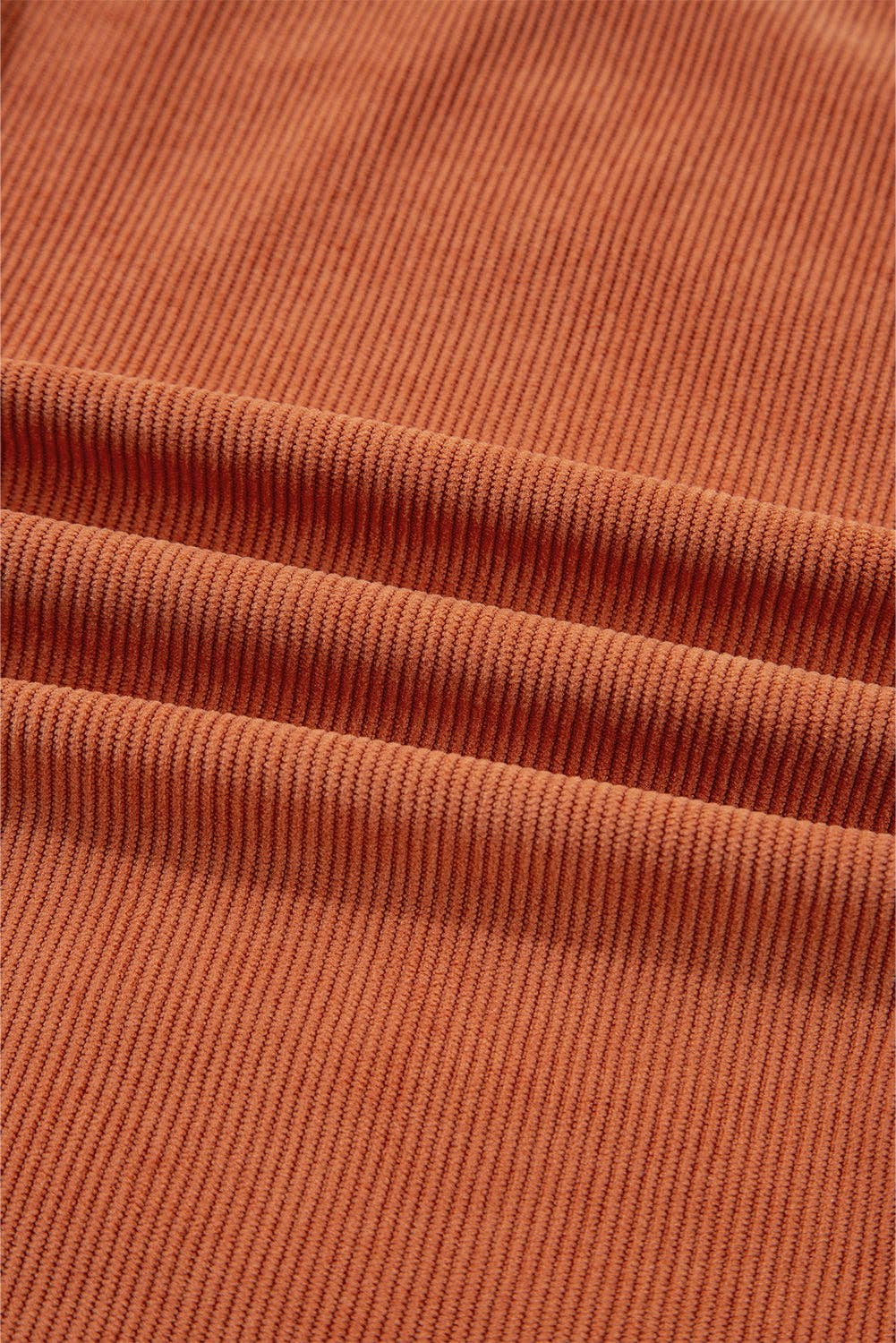 Western Corduroy Embroidered Patch Pocket Mini Dress