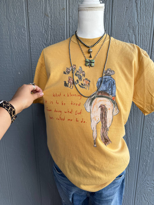 What A Blessing Graphic Tee