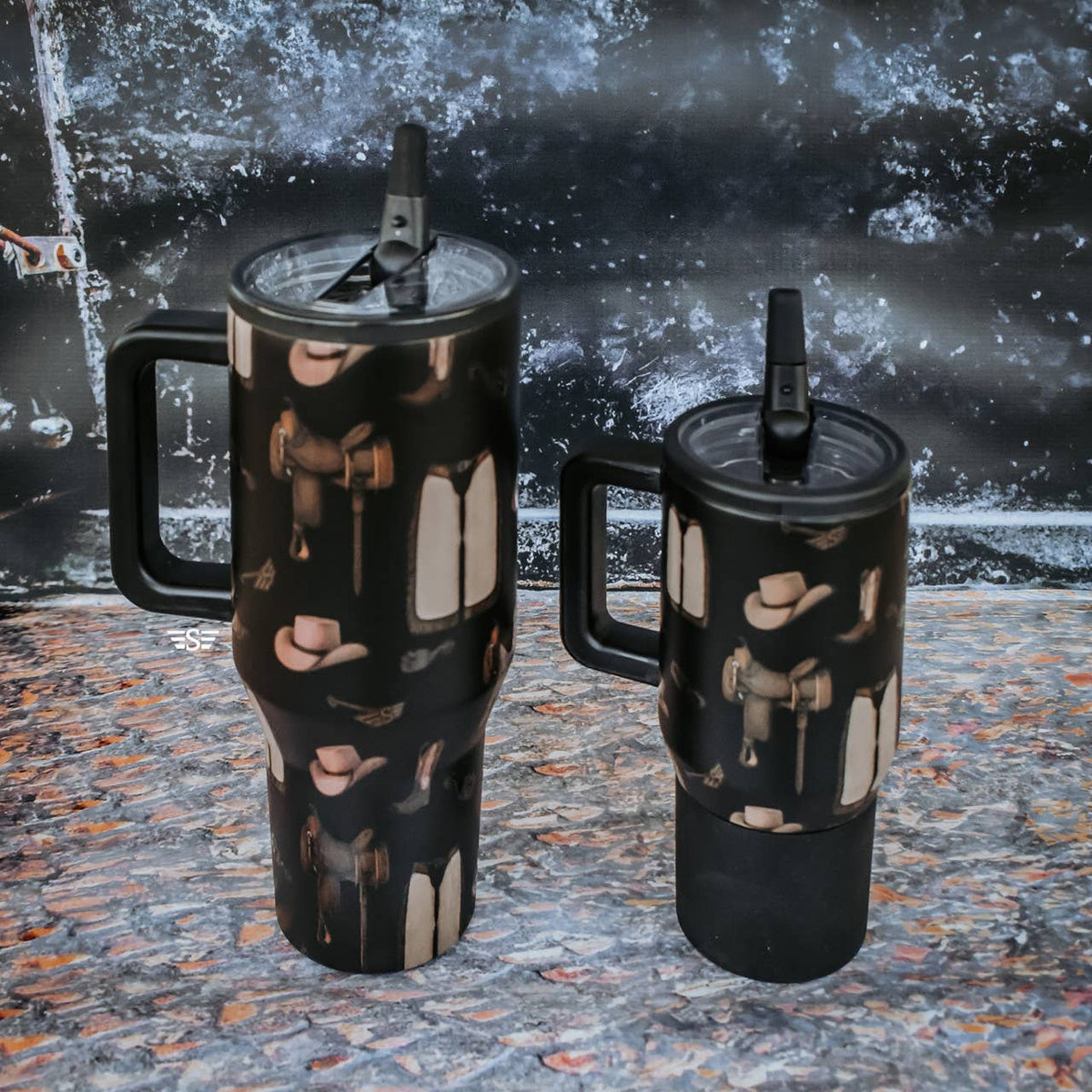 Classic Western Flip Top 40oz. Tumbler