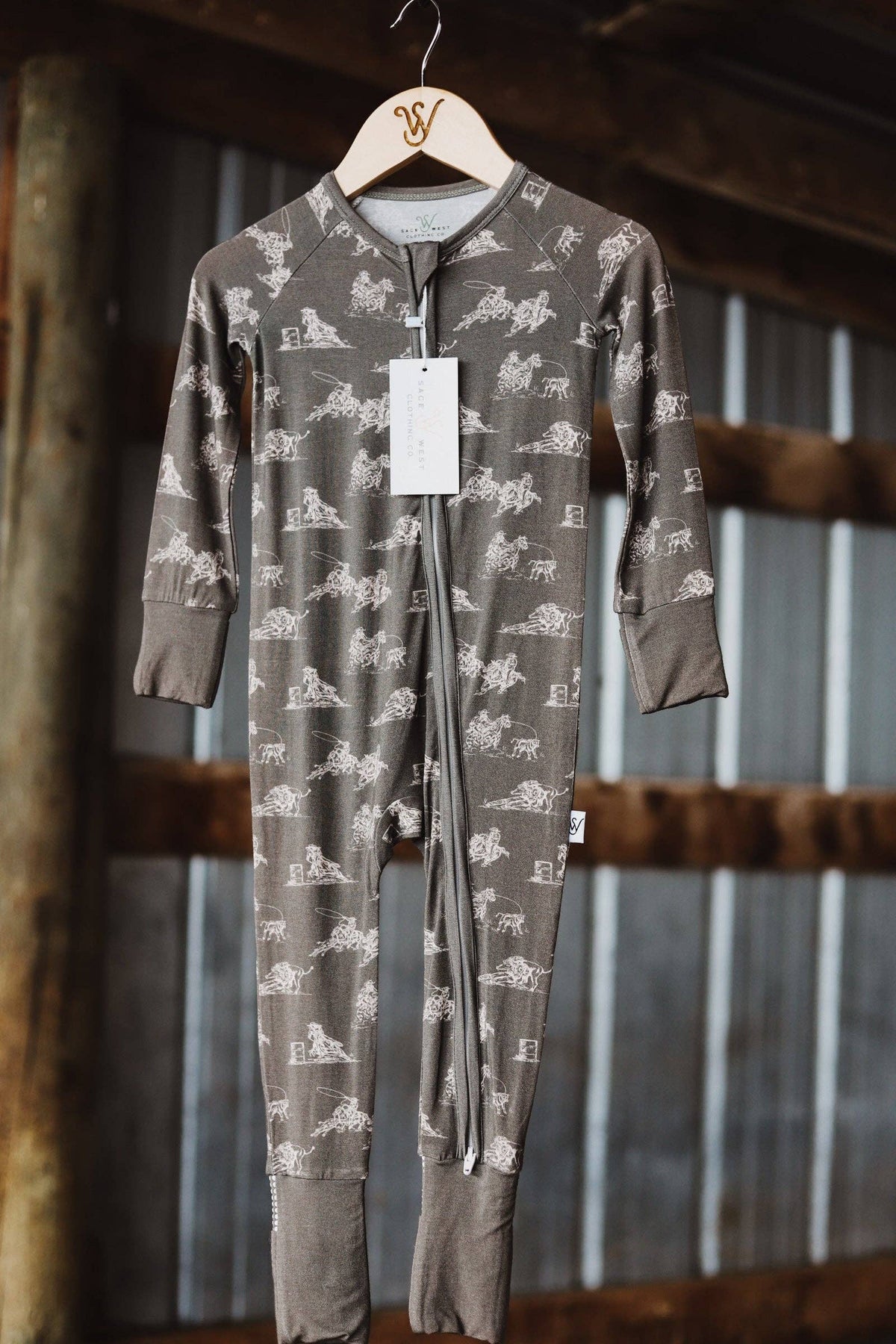 Charcoal Rodeo Bamboo Sleeper