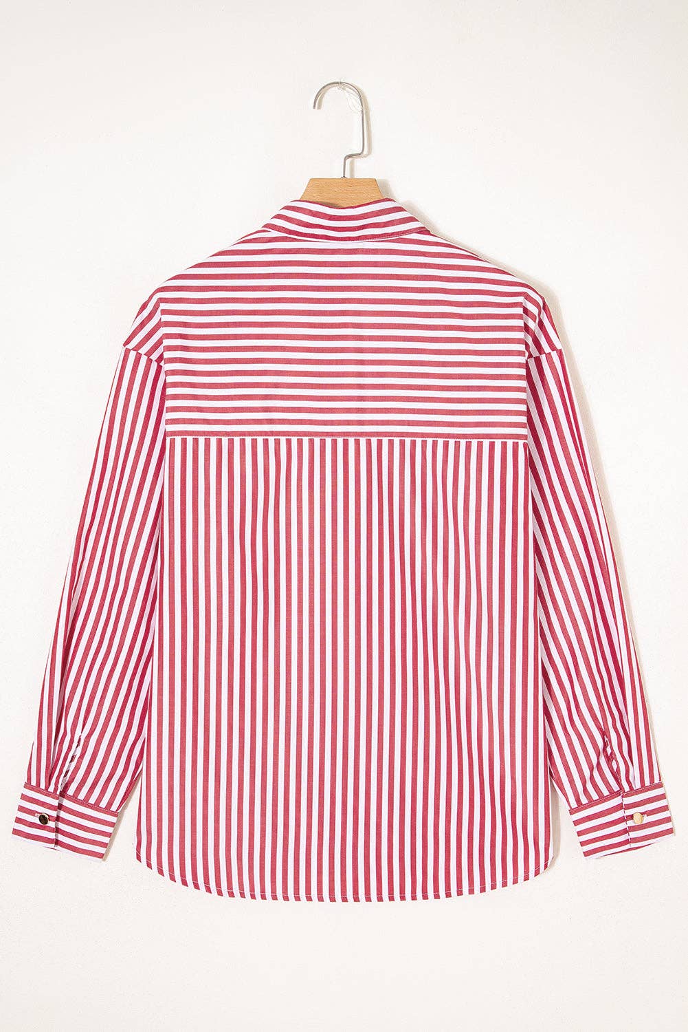 GAME DAY Stripe Button Up Shirt