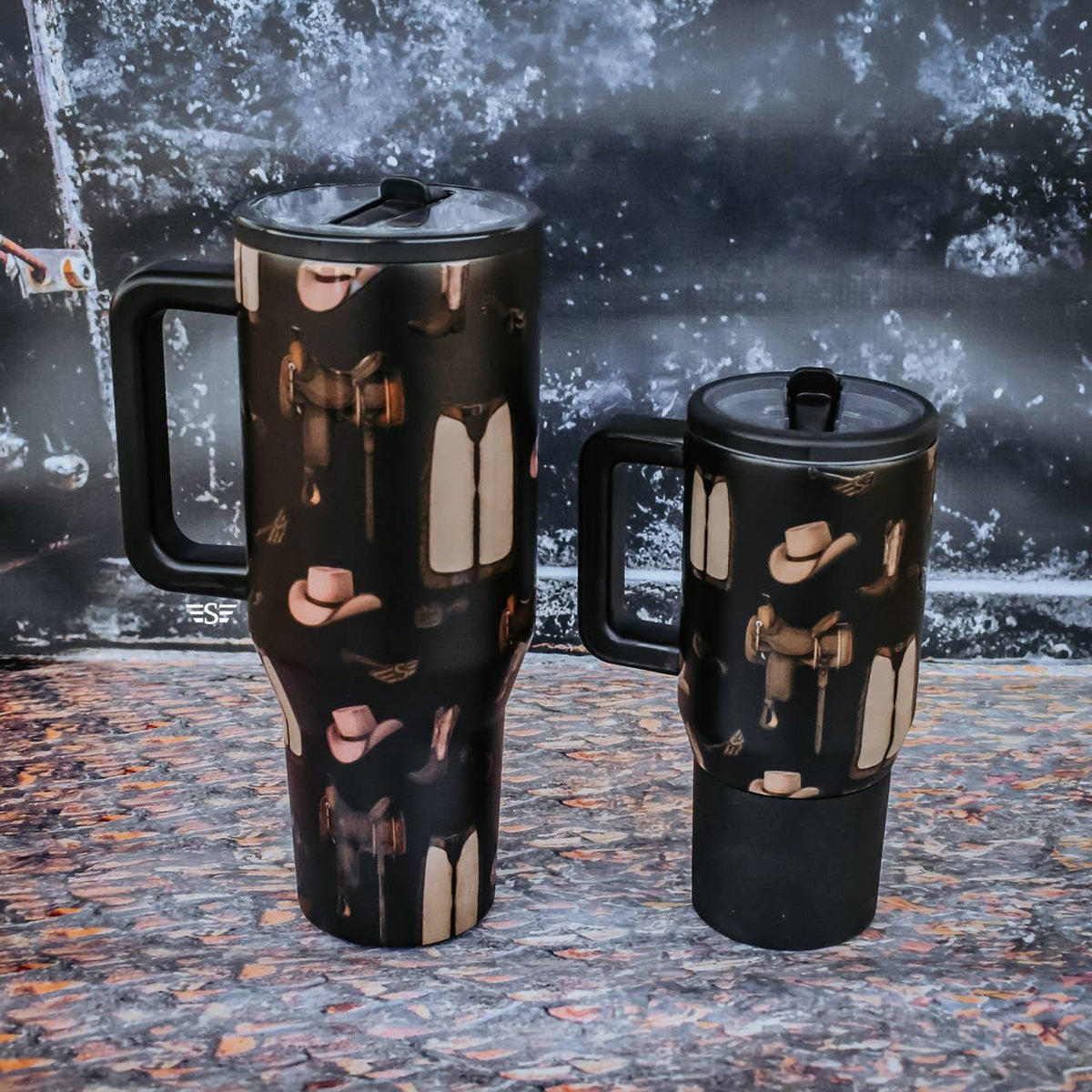 Classic Western Flip Top 40oz. Tumbler
