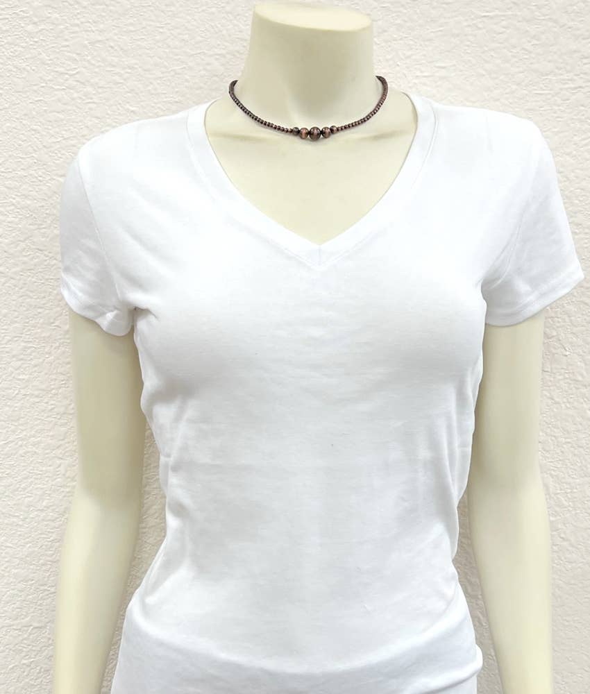 Copper Navajo Bead Necklace