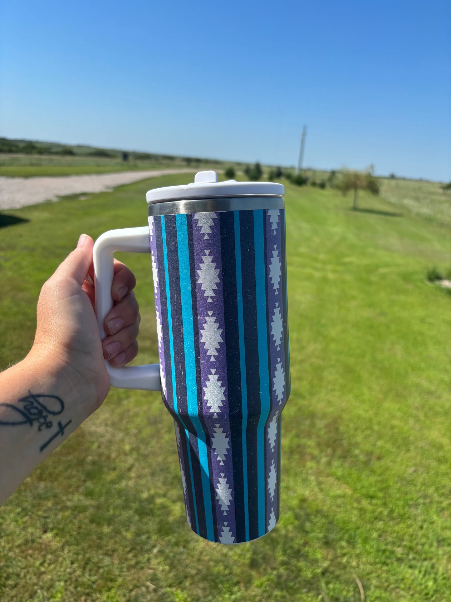 40oz. Aztec Tumblers