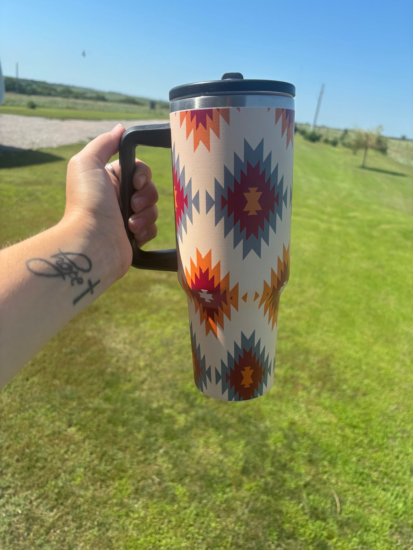 40oz. Aztec Tumblers