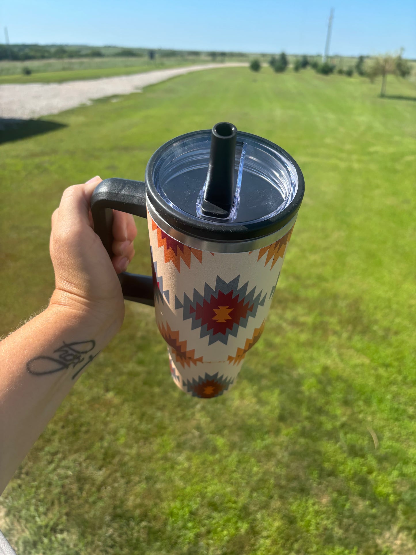 40oz. Aztec Tumblers