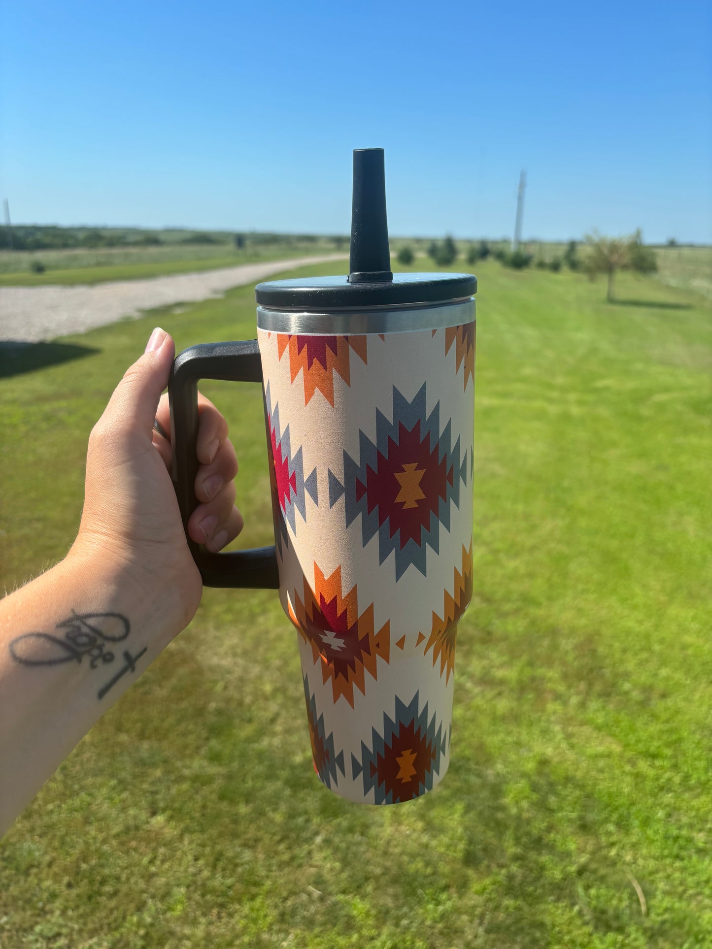 40oz. Aztec Tumblers