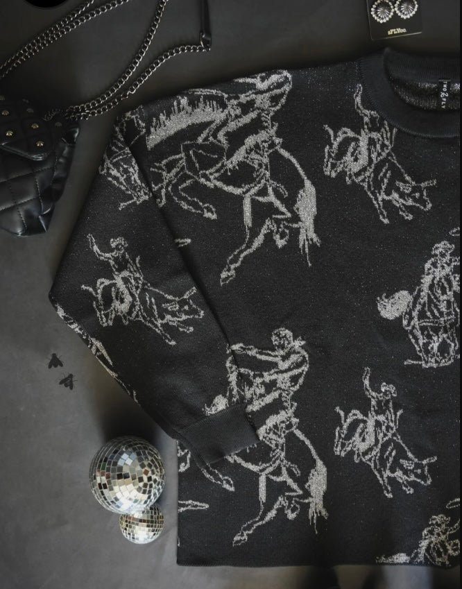 SPARKLE BUCKS SWEATER