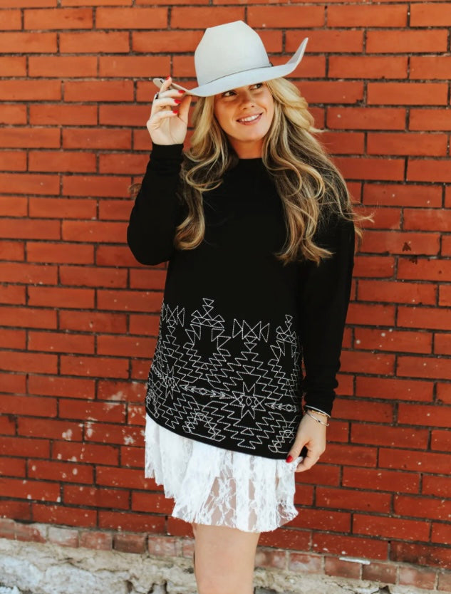 STITCH THAT WESTERN L/S