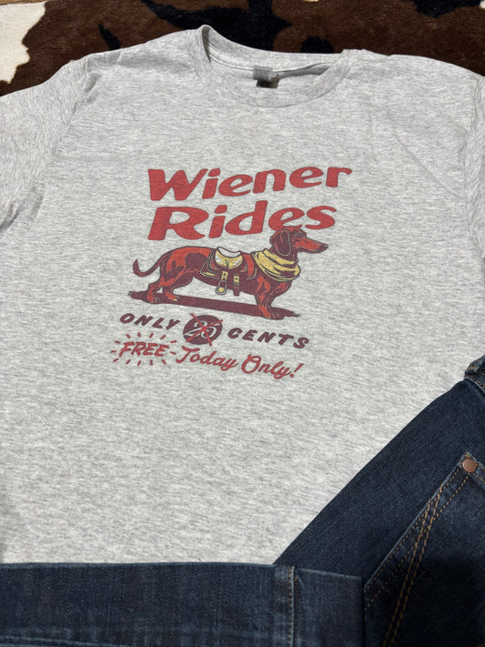 Wiener Rides Graphic Tee