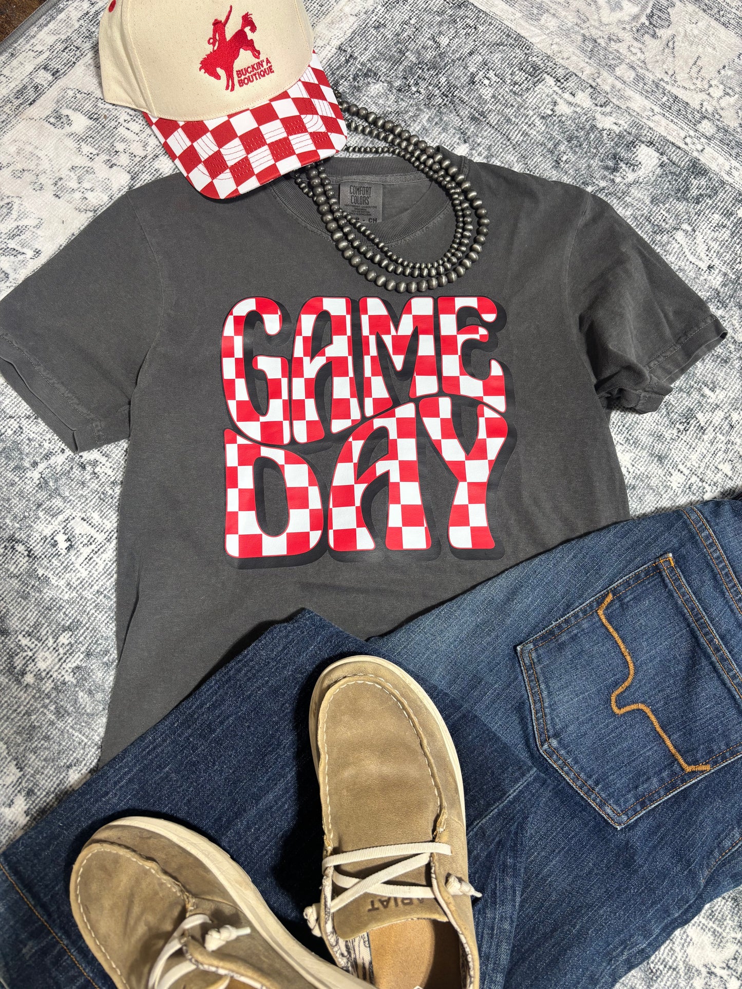 GAME DAY•checkered