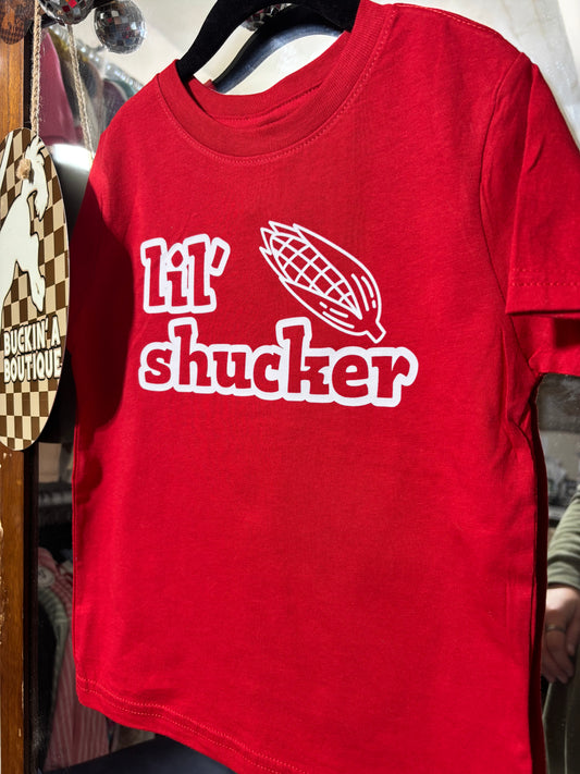 Red Lil’ Shuckers Tee