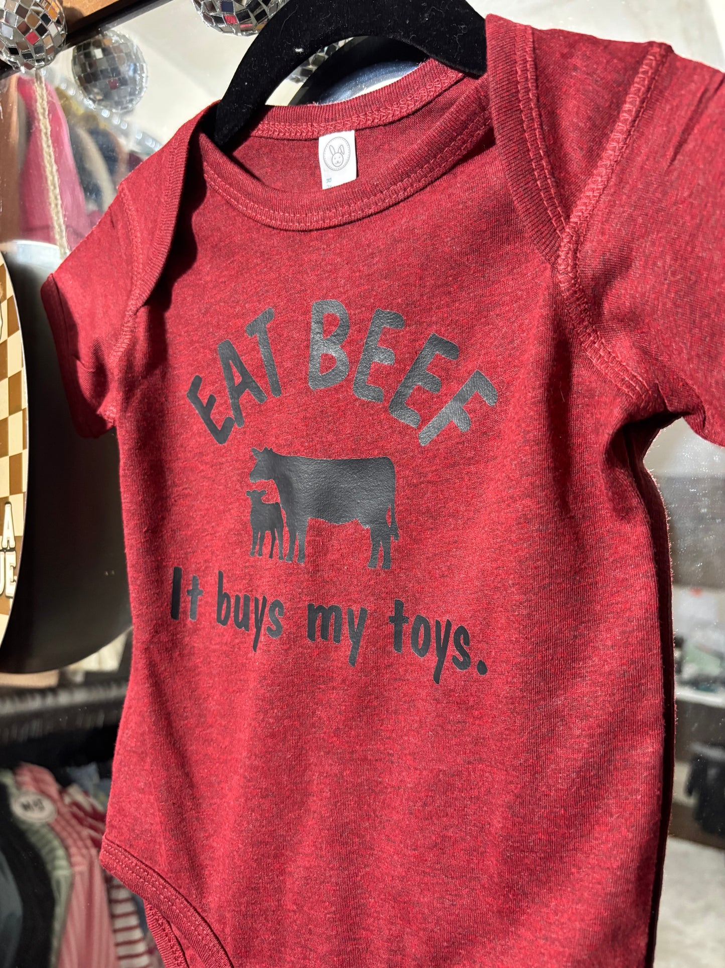 EAT BEEF- It buys my toys
