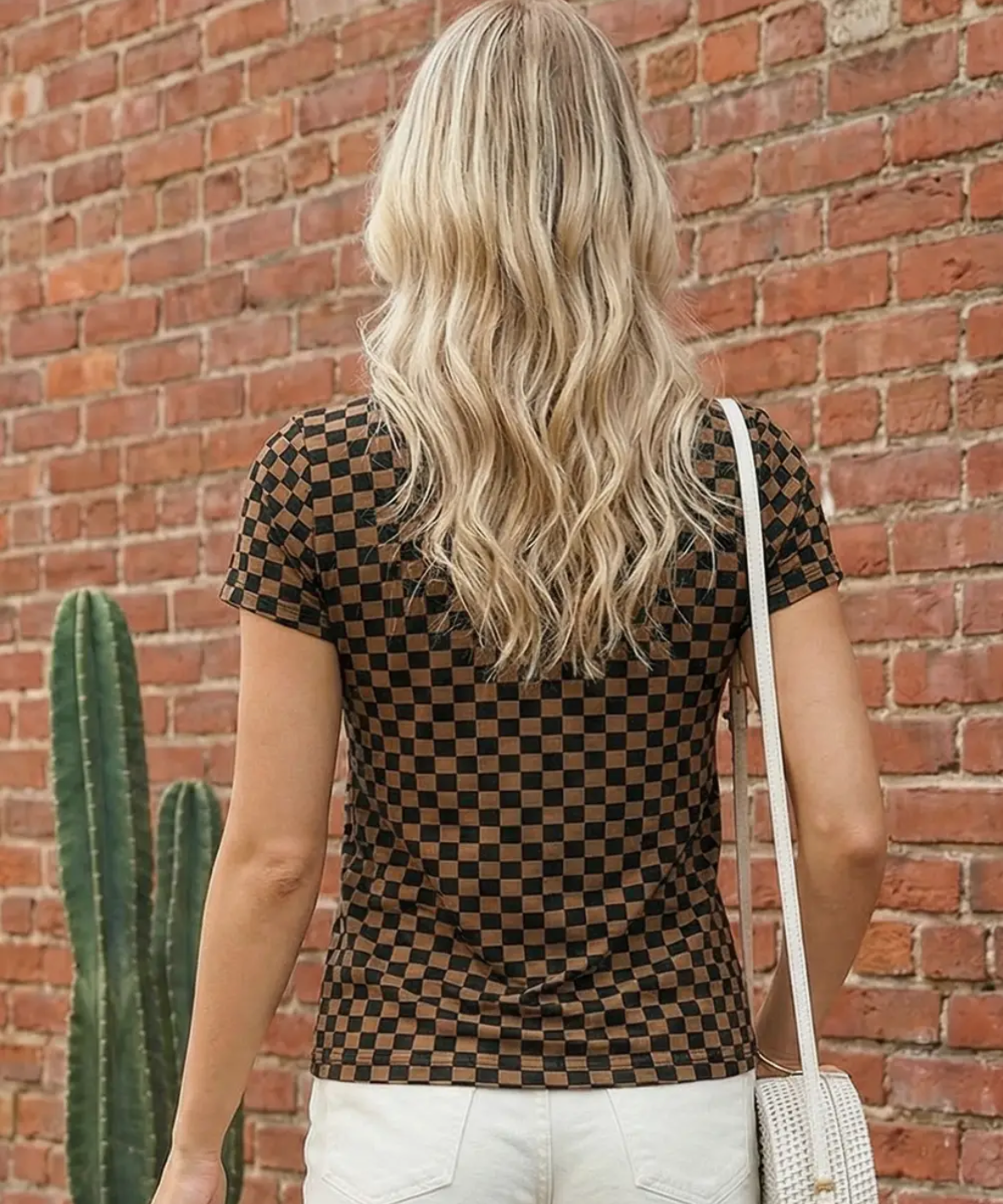 Ribbed Checkered Shirt