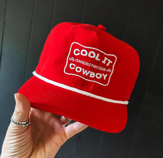 COOL IT COWBOY-retro hat