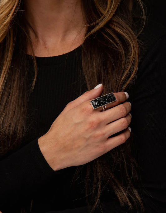 Black Bar Ring