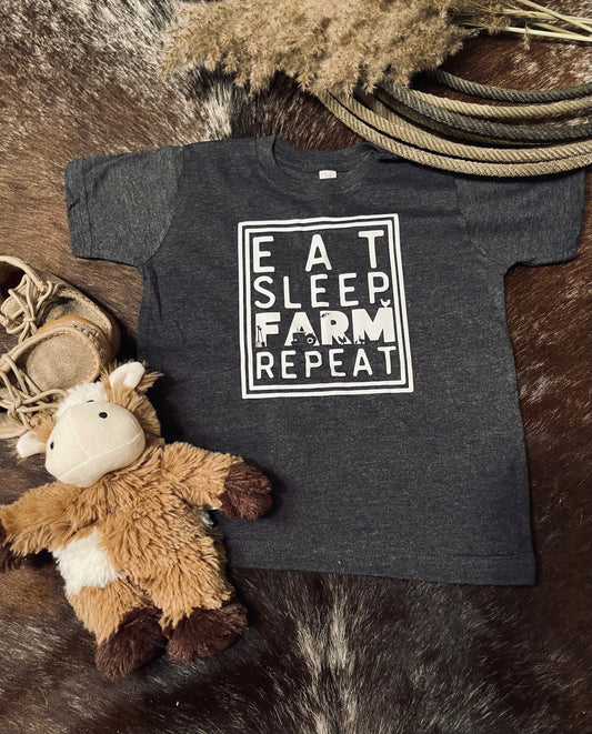 Eat Sleep Farm Tee