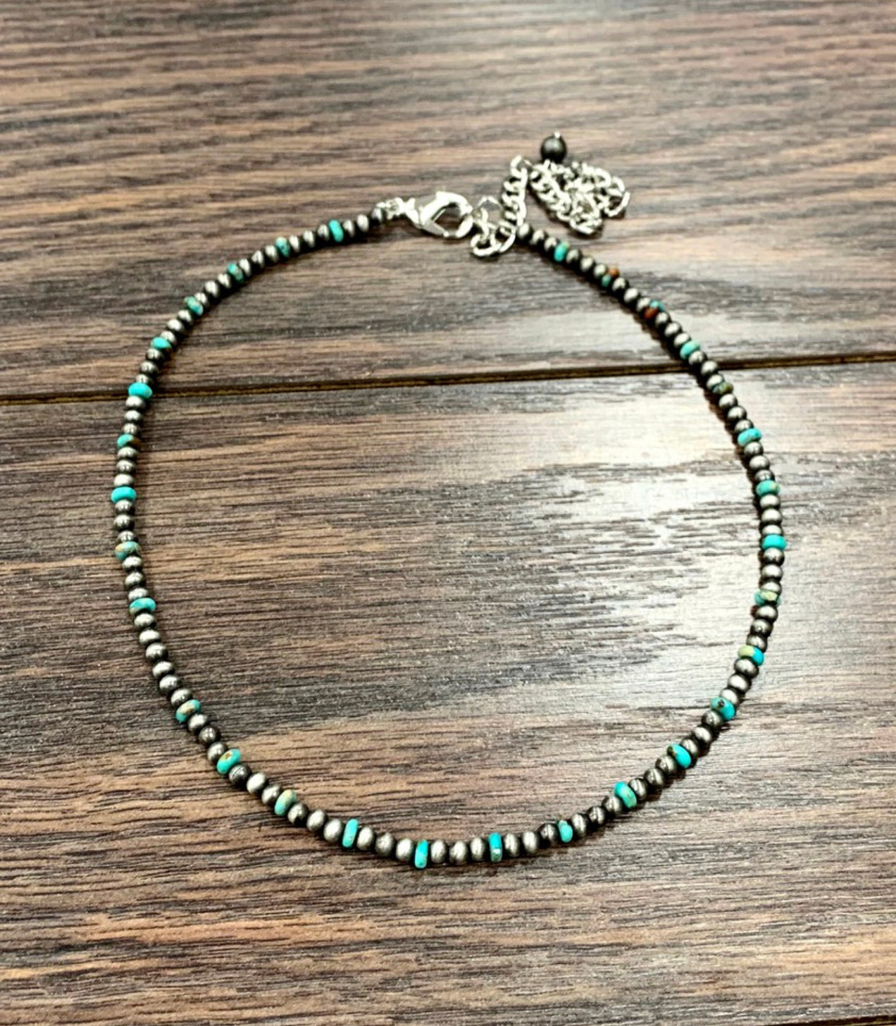 Turquoise and Navajo Necklace