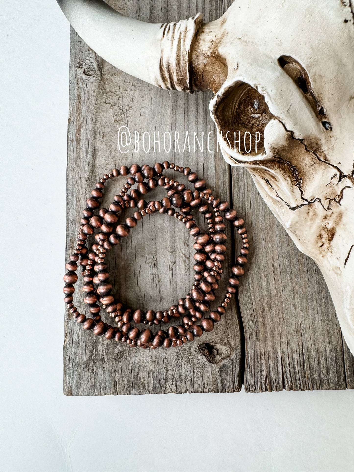 Copper Navajo Stackable Bracelets