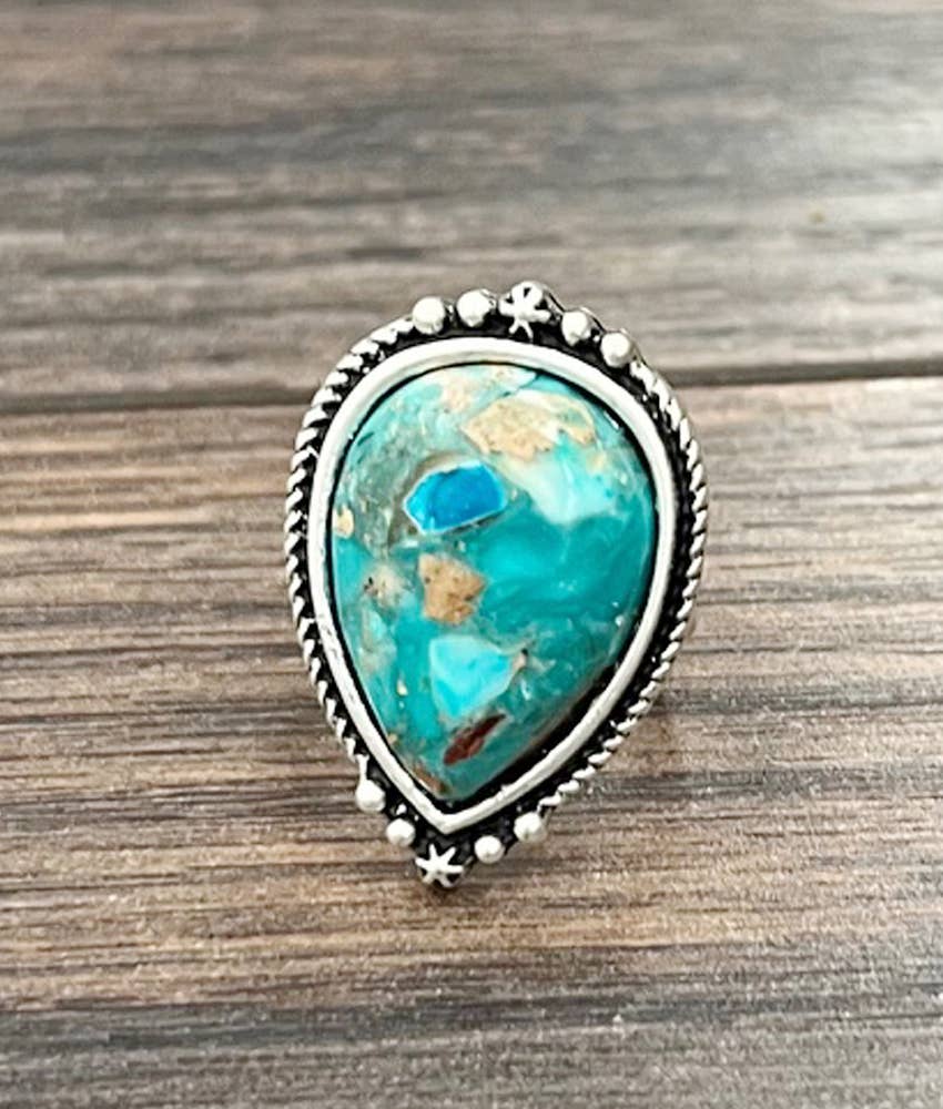 Turquoise Adjustable Ring