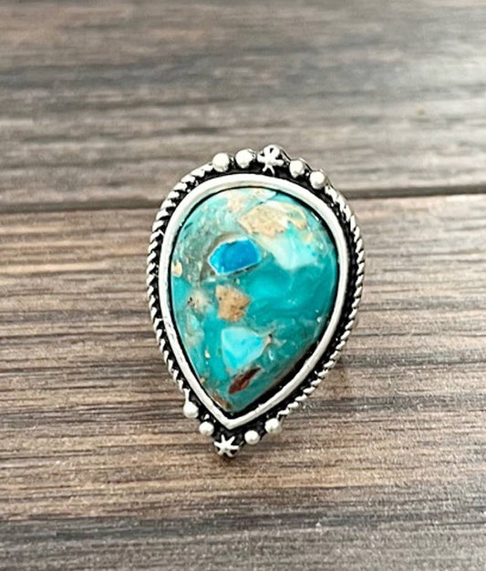 Turquoise Adjustable Ring