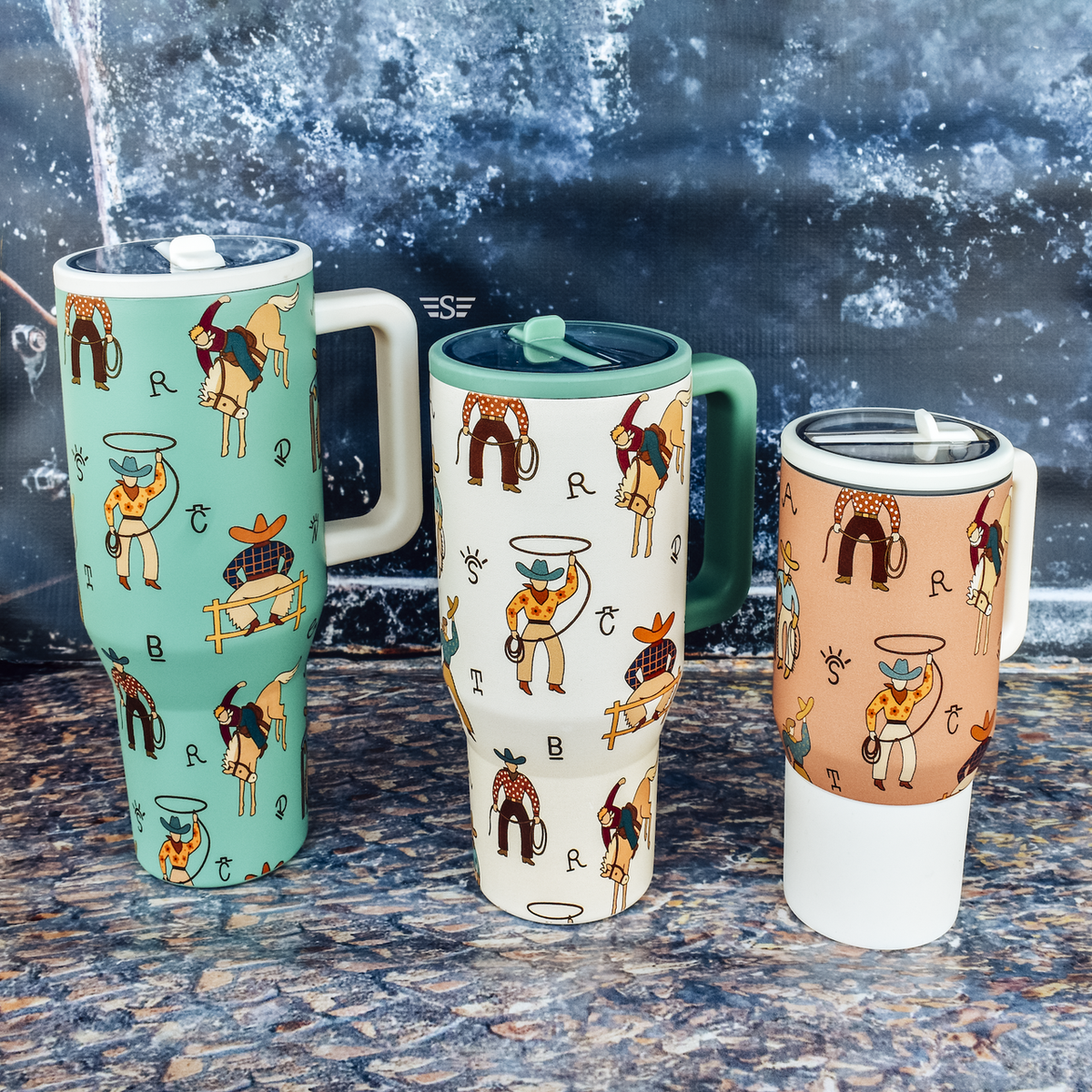 Life of a Cowboy Flip Lid 32oz. Tumbler