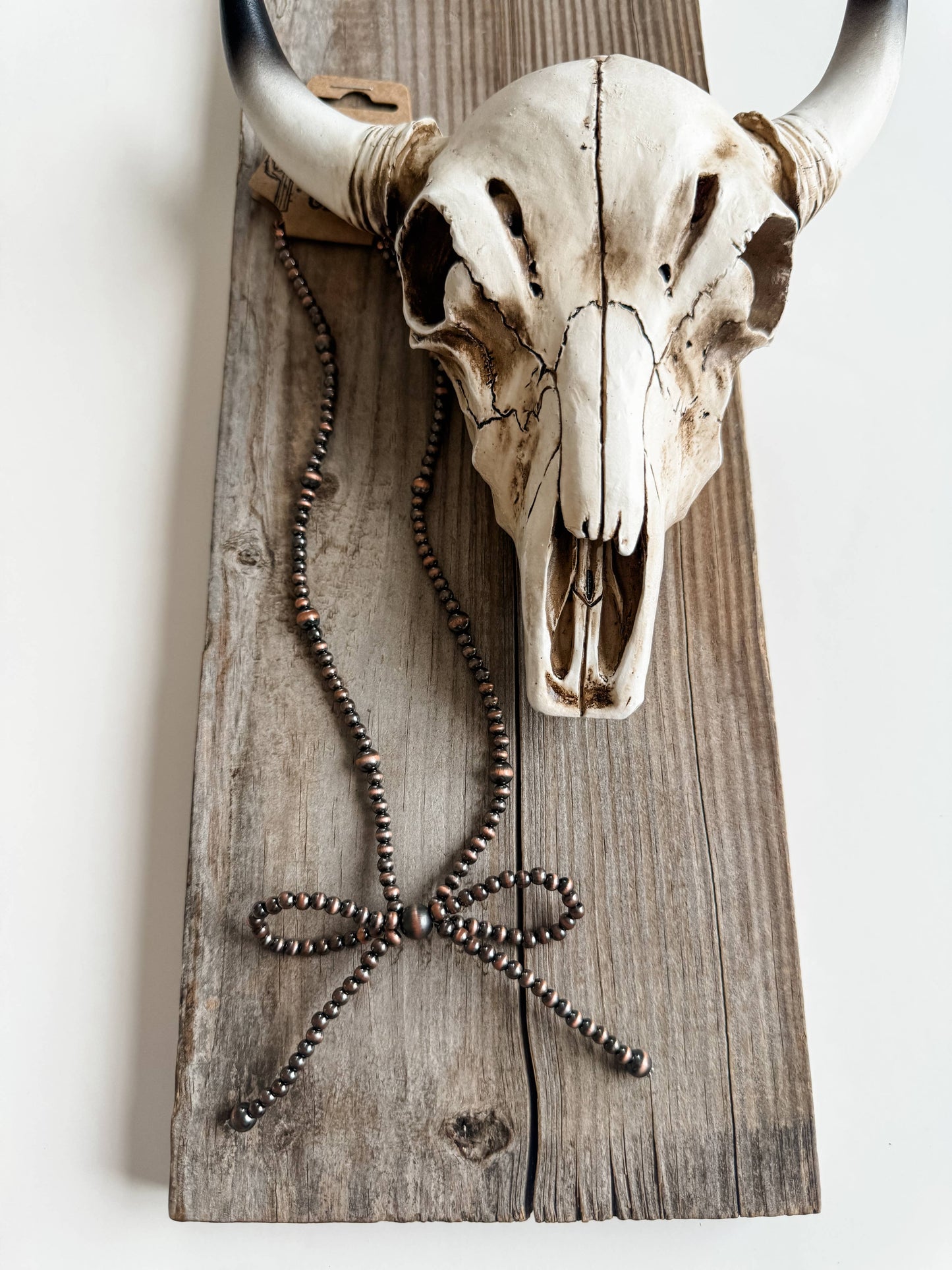 Copper Navajo Bow Necklace