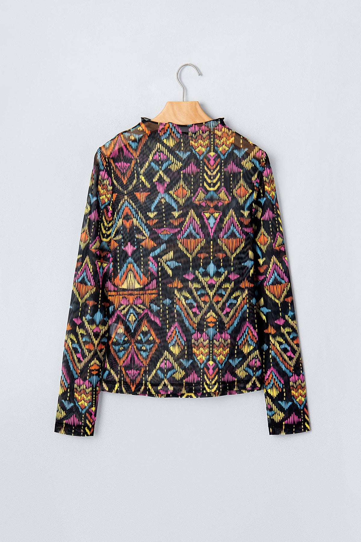 Abstract Pattern Mesh Top